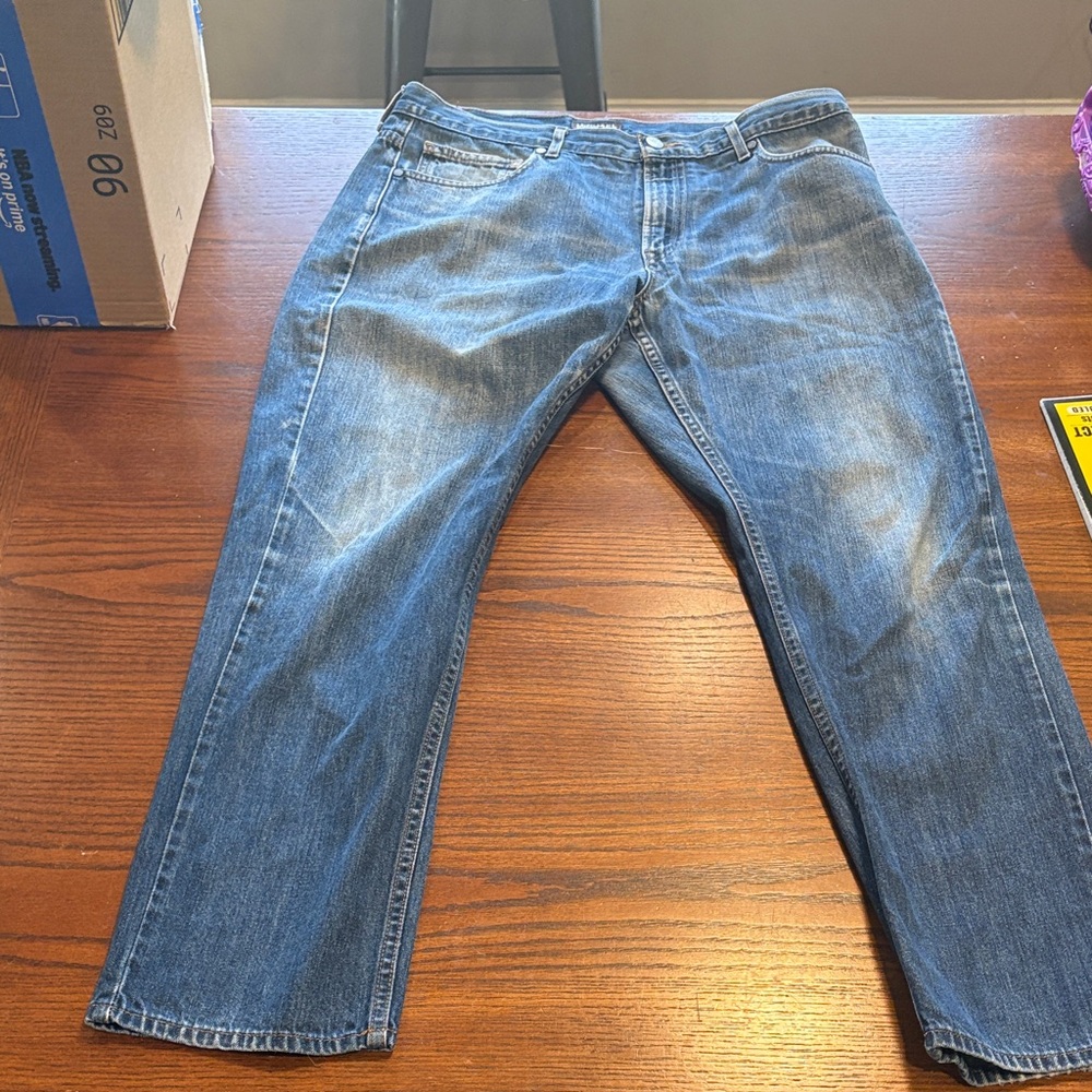 Michael Kors Classic 100% Cotton Faded Blue Jeans Men’s